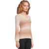 Madewell Women’s Spacedye Lightweight Alpaca V-Neck Pullover(Spacedye Fawn)