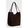 Madewell Women’s Suede Soft Grain Shopper Tote(Dark Carob)