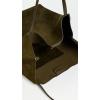Madewell Women’s Suede Soft Grain Shopper Tote(Dried Olive)