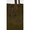 Madewell Women’s Suede Soft Grain Shopper Tote(Dried Olive)