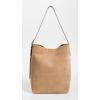 Madewell Women’s The Essential Bucket Tote in Suede(Tawny Khaki)