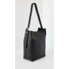 Madewell Women’s The Essential Bucket Tote in Suede(True Black)