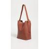 Madewell Women’s The Essential Bucket Tote in Suede(Warm Cinnamon)