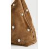 Madewell Women’s The Mylie Shoulder Bag in Studded Suede(Dried Acorn)