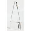 Madewell Women’s The Toggle Flap Crossbody Bag in Specchio Leather(Silver)