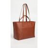 Madewell Women’s The Zip-Top Essential Tote in Leather(Warm Cinnamon)