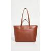 Madewell Women’s The Zip-Top Essential Tote in Leather(Warm Cinnamon)