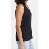 Madewell Women’s Whisper Cotton V-Neck Tank(True Black)