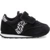 Saucony Kids’ Baby Jazz Hook & Loop Sneakers(Black Sparkle/Zebra)