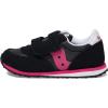 Saucony Kids’ Baby Jazz Hook & Loop Sneakers(Black/Pink)