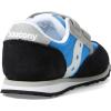Saucony Kids’ Baby Jazz Hook & Loop Sneakers(Blue/Black/Grey)
