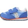 Saucony Kids’ Baby Jazz Hook & Loop Sneakers(Blue/Coral)