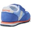 Saucony Kids’ Baby Jazz Hook & Loop Sneakers(Blue/Coral)