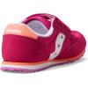 Saucony Kids’ Baby Jazz Hook & Loop Sneakers(Fuchsia/Coral/White)