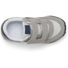 Saucony Kids’ Baby Jazz Hook & Loop Sneakers(Grey/Navy/Green)