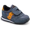 Saucony Kids’ Baby Jazz Hook & Loop Sneakers(Grey/Orange)