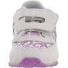Saucony Kids’ Baby Jazz Hook & Loop Sneakers(Grey/Purple Animal Print)