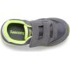 Saucony Kids’ Baby Jazz Hook & Loop Sneakers(Grey/White)