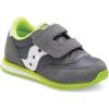 Saucony Kids’ Baby Jazz Hook & Loop Sneakers(Grey/White)