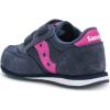 Saucony Kids’ Baby Jazz Hook & Loop Sneakers(Navy/Pink)