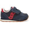 Saucony Kids’ Baby Jazz Hook & Loop Sneakers(Navy/Red)