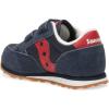 Saucony Kids’ Baby Jazz Hook & Loop Sneakers(Navy/Red)