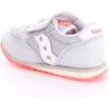 Saucony Kids’ Baby Jazz Hook & Loop Sneakers(Silver Sparkle)