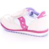 Saucony Kids’ Baby Jazz Hook & Loop Sneakers(White/Berry)