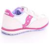 Saucony Kids’ Baby Jazz Hook & Loop Sneakers(White/Berry)