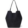 Madewell Oversized Soft Grain Shopper-Suede, Juniper Berry