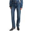 Madewell Womens Dean Easy Straight Jean in Greendale Wash(Greendale Wash)