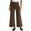 Madewell Womens Flared Wide-Leg Crop Jean in Dark Mocha(Dark Mocha)