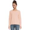 Madewell Womens Northside Long Sleeve Tee(Pale Blush)