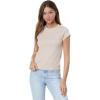 Madewell Women’s Pima Rib Tee(Avalon Pink)