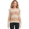 Madewell Women’s Spacedye Lightweight Alpaca V-Neck Pullover(Spacedye Fawn)