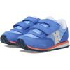 Saucony Kids’ Baby Jazz Hook & Loop Sneakers(Blue/Coral)
