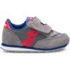 Saucony Kids’ Baby Jazz Hook & Loop Sneakers(Grey/Red)