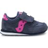 Saucony Kids’ Baby Jazz Hook & Loop Sneakers(Navy/Pink)