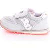 Saucony Kids’ Baby Jazz Hook & Loop Sneakers(Silver Sparkle)