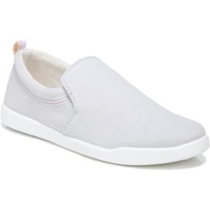 Vionic Beach Marshall Slip On Sneakers for Women-Sustainable Shoes That Include Three-Zone Comfort with Orthotic Insole Arch Support, Machine Wash Safe- Sizes 5-11(Vapor)