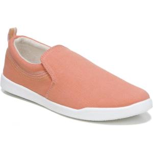 Vionic Beach Marshall Slip On Sneakers for Women-Sustainable Shoes That Include Three-Zone Comfort with Orthotic Insole Arch Support, Machine Wash Safe- Sizes 5-11(Papaya)