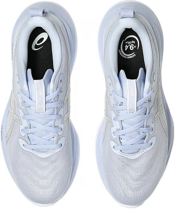 imageASICS Womens GelCumulus 27 Running ShoesBlue FadeWhite