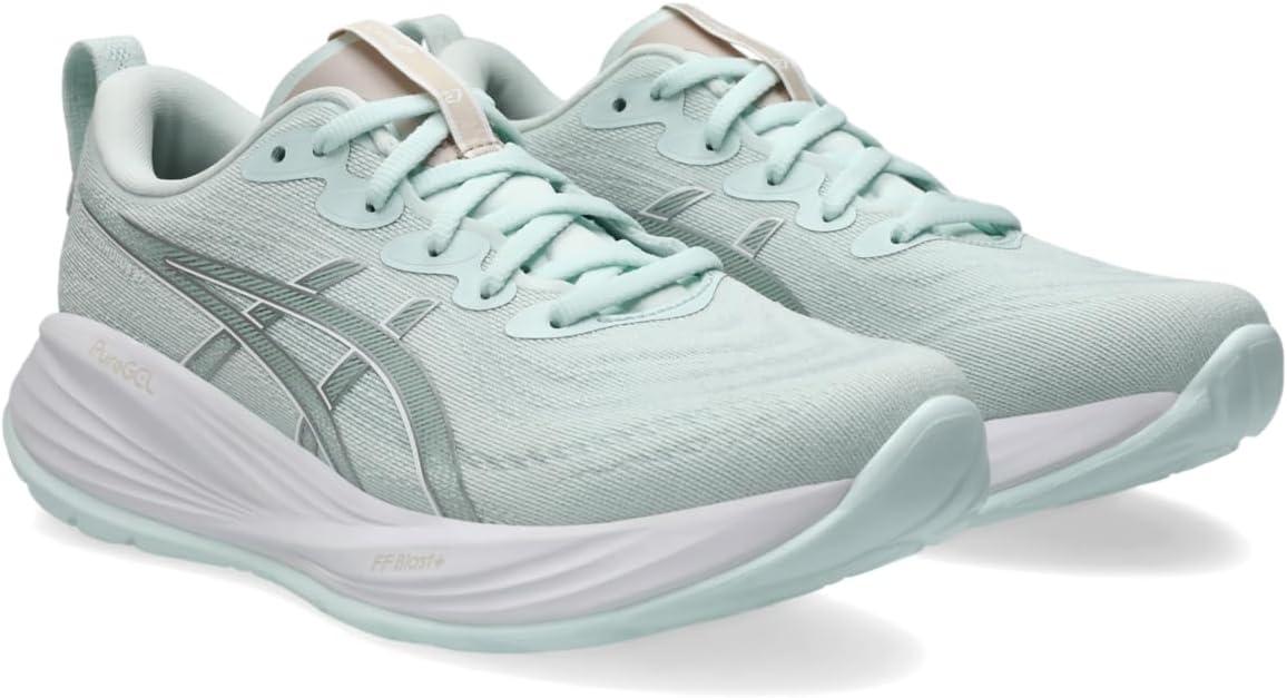 imageASICS Womens GelCumulus 27 Running ShoesPure AquaWhite