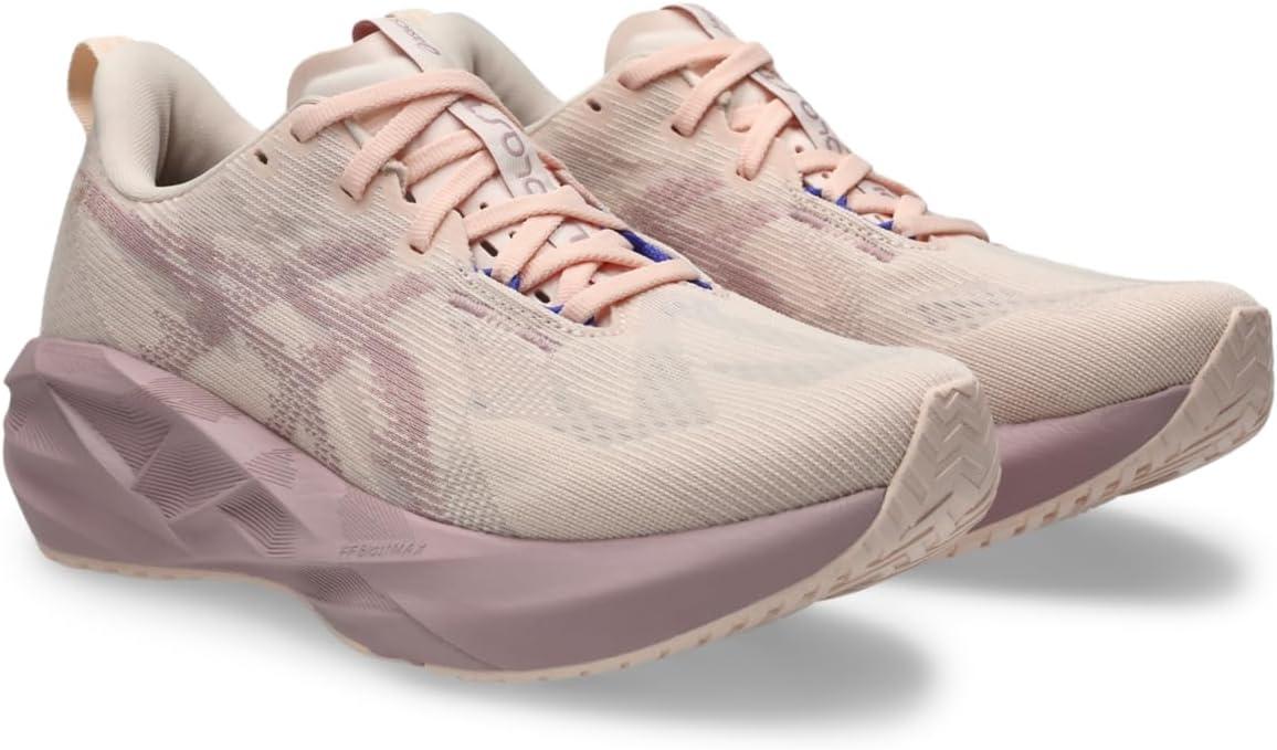 imageASICS Womens NOVABLAST 5 TR Running ShoesPearl PinkMorganite