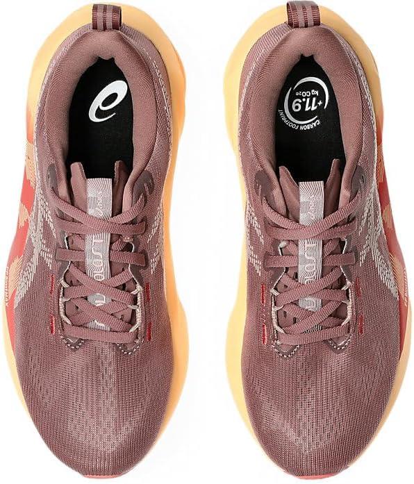 imageASICS Womens NOVABLAST 5 TR Running ShoesRubble RedFawn