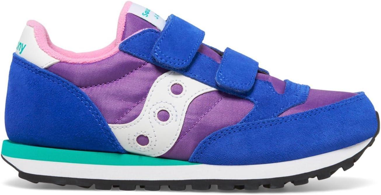 imageGreyNavyGreen Jazz Double Hook ampamp Loop SneakerBluePurpleGreen