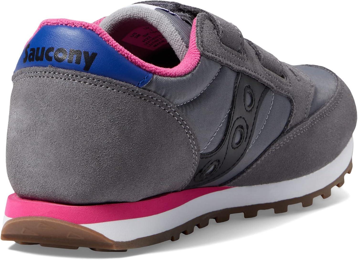 imageGreyNavyGreen Jazz Double Hook ampamp Loop SneakerGreyBlackPurple