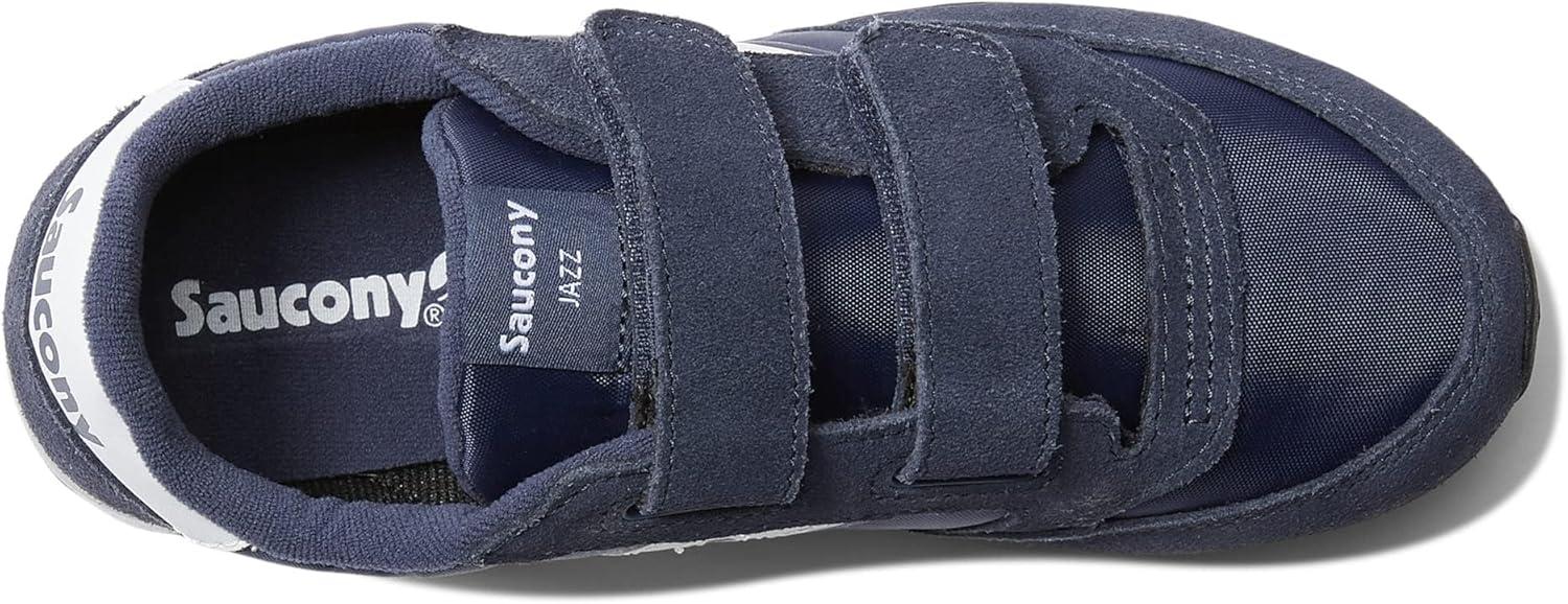 imageGreyNavyGreen Jazz Double Hook ampamp Loop SneakerNavyWhite