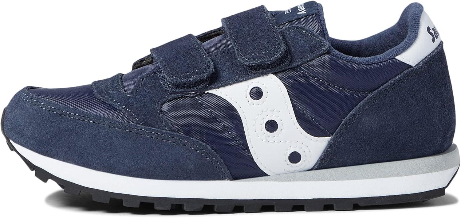 imageGreyNavyGreen Jazz Double Hook ampamp Loop SneakerNavyWhite