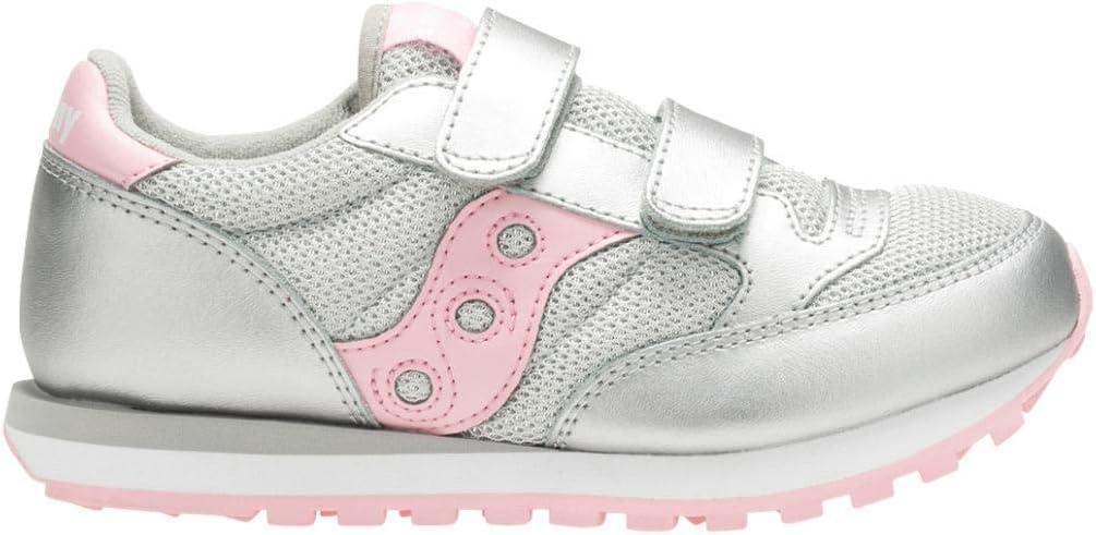 imageGreyNavyGreen Jazz Double Hook ampamp Loop SneakerSilverMetallic